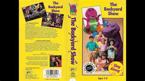 Barney and the backyard gang barney goes to school. . Barney the backyard show